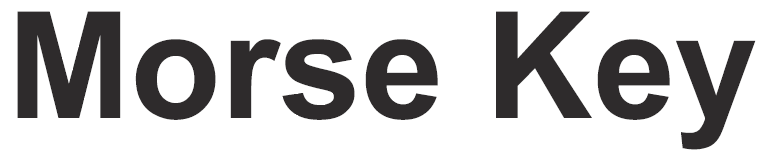 Morse key 1 