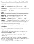 2022 march committee meeting minutes