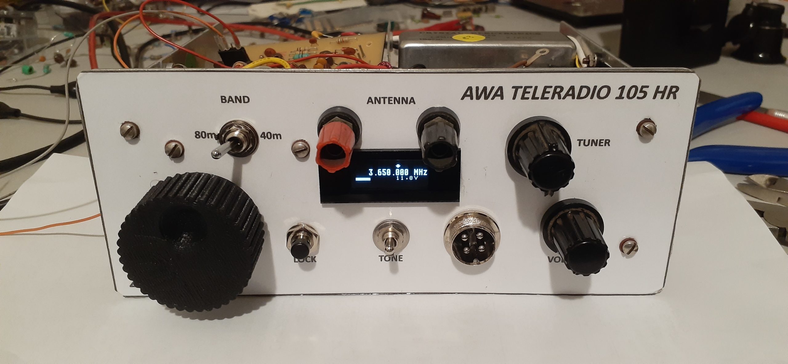 Modernizing the TR105 & Condor SAR radios a club project.